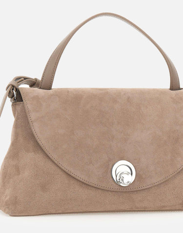 Borsa "Nikla Suede Bimaterial L" TOC180101 N59 COCCINELLE 