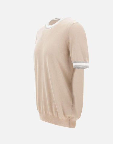 Maglia a maniche corte in cotone 57135 20671010 GRAN SASSO 