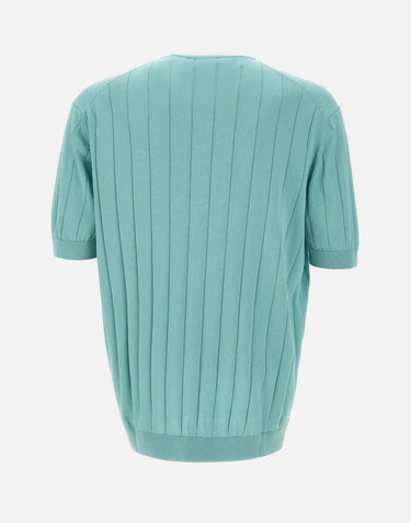 T-shirt in crepe di cotone GC1MC CR14C730 FILIPPO DE LAURENTIIS 
