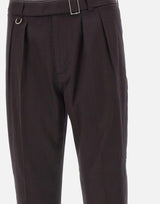 Pantaloni in cotone e lyocell B0515183 2358 PAOLO PECORA 