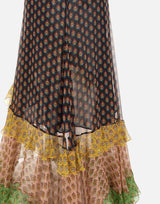 Gonna in seta con volant WRFA0198 99SA1Q5X0811 ETRO 