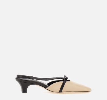 Slingback "Lecche" in pelle LECCHE CREAM MUSIER PARIS 