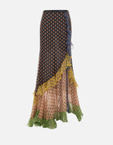 Gonna in seta con volant WRFA0198 99SA1Q5X0811 ETRO 