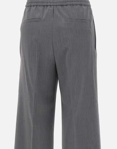 Pantaloni "Petra" in gabardine di lana 2425136022600 006 WEEKEND MAX MARA 