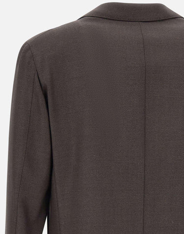 Blazer in lana e seta 26X579 26182650307R CORNELIANI 
