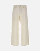 Pantalone 5 tasche in cotone e lino 2619131083600 001 'S MAX MARA 