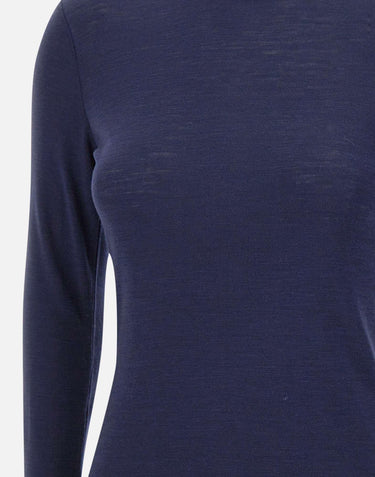 T-shirt in lana merino T45217 07 SUN68 