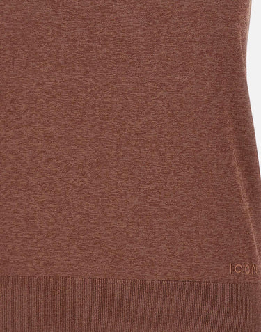 Top smanicato in maglia SP5NT001 6022 KAOS 