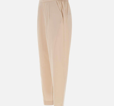 Pantaloni affusolati in cotone P000Z000179N 002 ELENA MIRO' 