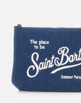 Pochette "Aline Denim" ALI0007 00436L MC2 SAINT BARTH 