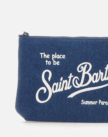 Pochette "Aline Denim" ALI0007 00436L MC2 SAINT BARTH 