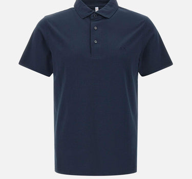 "Jersey mercerized polo" A35135 07 SUN68 
