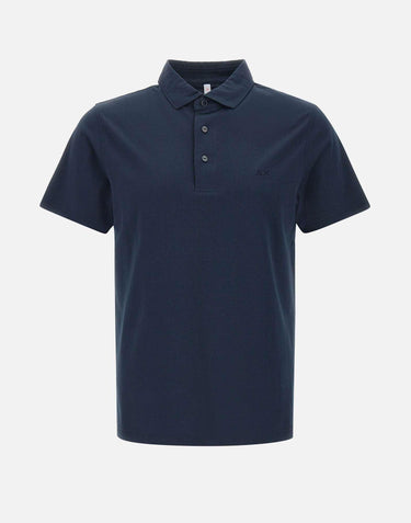 "Jersey mercerized polo" A35135 07 SUN68 