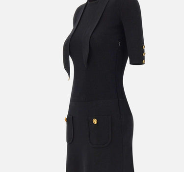 Abito corto in maglia AM04S66E2 110 ELISABETTA FRANCHI 