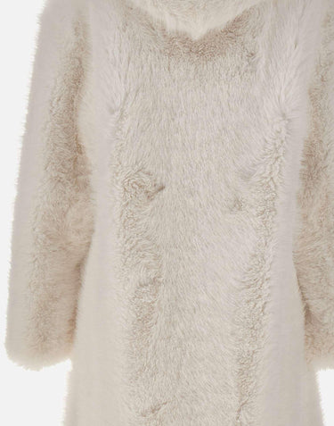 "Mink hood coat" MINKCOAT WHITE BB COUTURE 