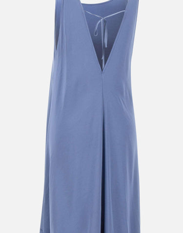 Abito in satin di viscosa QPJAR005 3002 KAOS 