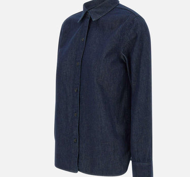 Camicia "Straight" in denim di cotone O1104508 G03 THEORY 