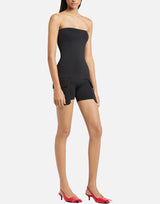 "Tech Jersey Cargo Bodysuit" 126JCB050PA0043 BLACK COURREGES 
