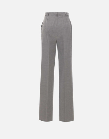 Pantaloni "Soraga" in twill  di lana 2426136082600 007 MAX MARA STUDIO 