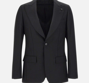 Blazer in lana e mohair IV6926E IVSF63410999 LARDINI 