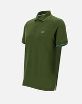 "Small stripes on collar polo" A35110 37 SUN68 