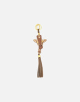 Portachiavi con giraffa PCGIRAFFA05 CARAMELLIGHTGOLD GIANNI CHIARINI 