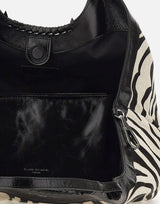 Borsa a spalla  "Dua-The Shape of you" BS12510 CAVINTZEBRABIANCONERO GIANNI CHIARINI 