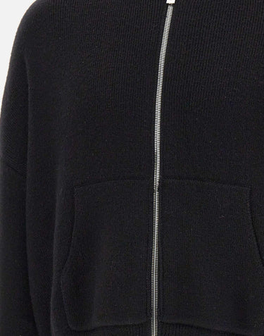 "Lampi Knit Hoodie" M07076 BLK01 HELIOT EMIL 