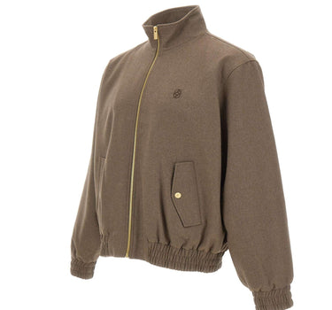 Giacca sportiva in flanella con ricamo LJT234 WV016LBR DROLE DE MONSIEUR 