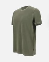 T-shirt "Disk" in cotone DISKR00460 MILITARE BOB 