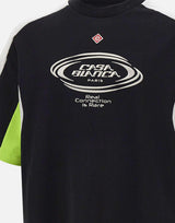 T-shirt over con blocchi di colore MSS26JTS066 01 CASABLANCA 