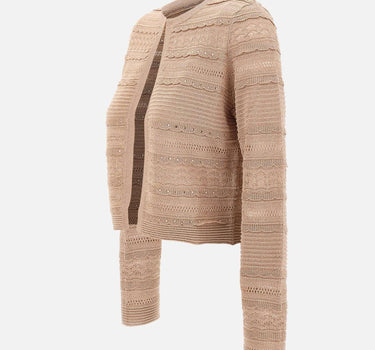 Cardigan traforato CA6237MA06S A4389 LIU-JO 