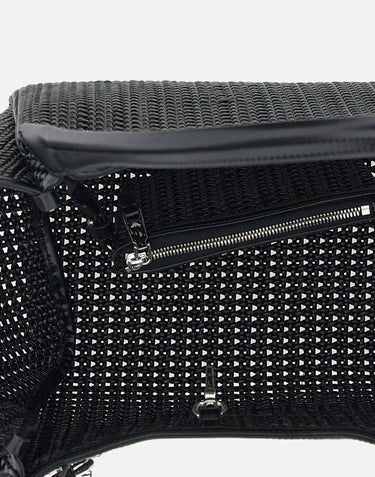 Borsa con trama ad intreccio EW001009 AF14309UC001 EMPORIO ARMANI 