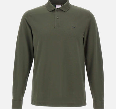 Polo in piqué di cotone<BR/> A45108 74 SUN68 