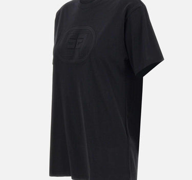 T-shirt in jersey di cotone MA60N51E2 110 ELISABETTA FRANCHI 