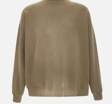 Felpa in cotone con ricamo logato GUP01938 P00238315878 GOLDEN GOOSE 