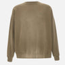 Felpa in cotone con ricamo logato GUP01938 P00238315878 GOLDEN GOOSE 