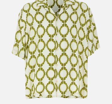 Camicia in viscosa con stampa S6LAMASI076 036 LANEUS 
