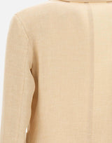 Blazer in misto lino e lana M75GIAC12 TES0K024102 ELEVENTY 