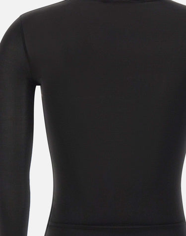 Maglia "Reedition Second Skin" PERJTO029JS0115 BLACK COURREGES 