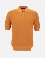 Polo in maglia a nido d'ape 57113 18028338 GRAN SASSO 