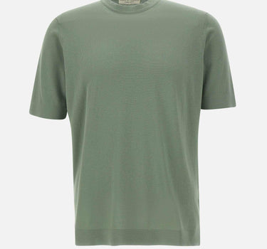 T-shirt in crepe di cotone TS0MC CR14R520 FILIPPO DE LAURENTIIS 