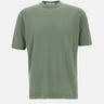 T-shirt in crepe di cotone TS0MC CR14R520 FILIPPO DE LAURENTIIS 