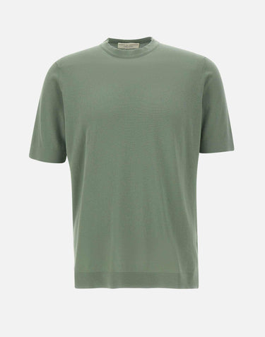 T-shirt in crepe di cotone TS0MC CR14R520 FILIPPO DE LAURENTIIS 