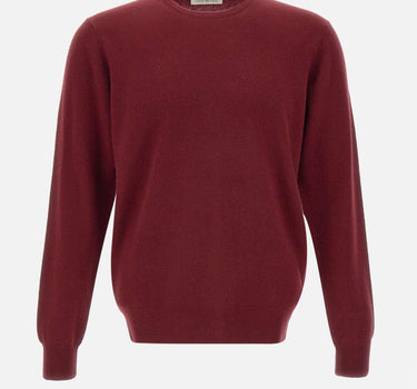 Maglia in lana e cashmere DC918022 BORDEAUX DELLA CIANA CASHMERE 