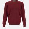 Maglia in lana e cashmere DC918022 BORDEAUX DELLA CIANA CASHMERE 