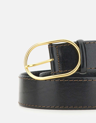 Cintura in pelle CNK00334 PNCHLUXNERO GIANNI CHIARINI 
