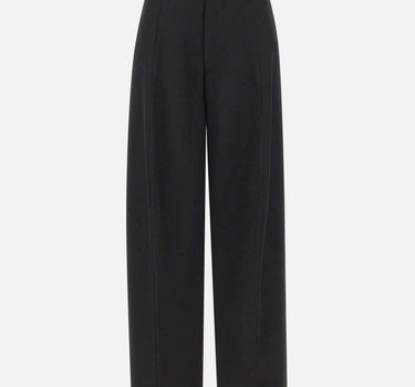 Pantaloni "Eugenie" 1425WTR006632C BLACK VICTORIA BECKHAM 
