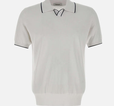 Polo in cotone e viscosa 100023 001 KANGRA 