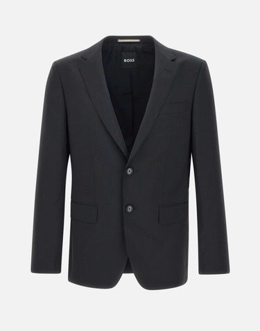 Blazer "H Huge"  in lana rigenerata 50537537 001 BOSS 